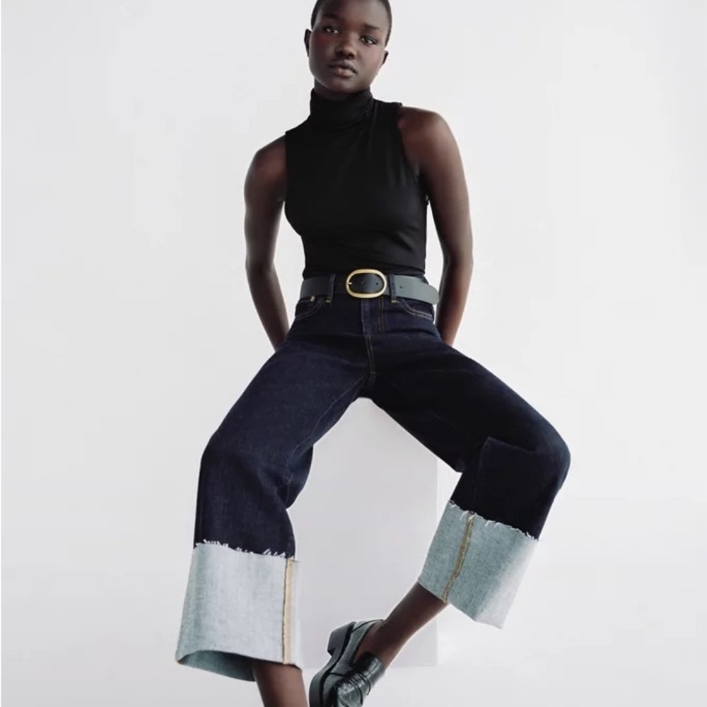 NWOT ZARA SLEEVELESS TURTLENECK BODYSUIT